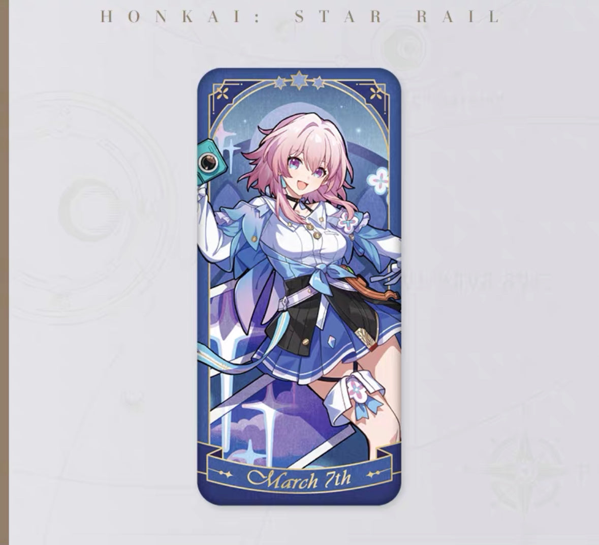 Honkai: Star Rail Fable Of Stars Series Tarot Card Tin Badge