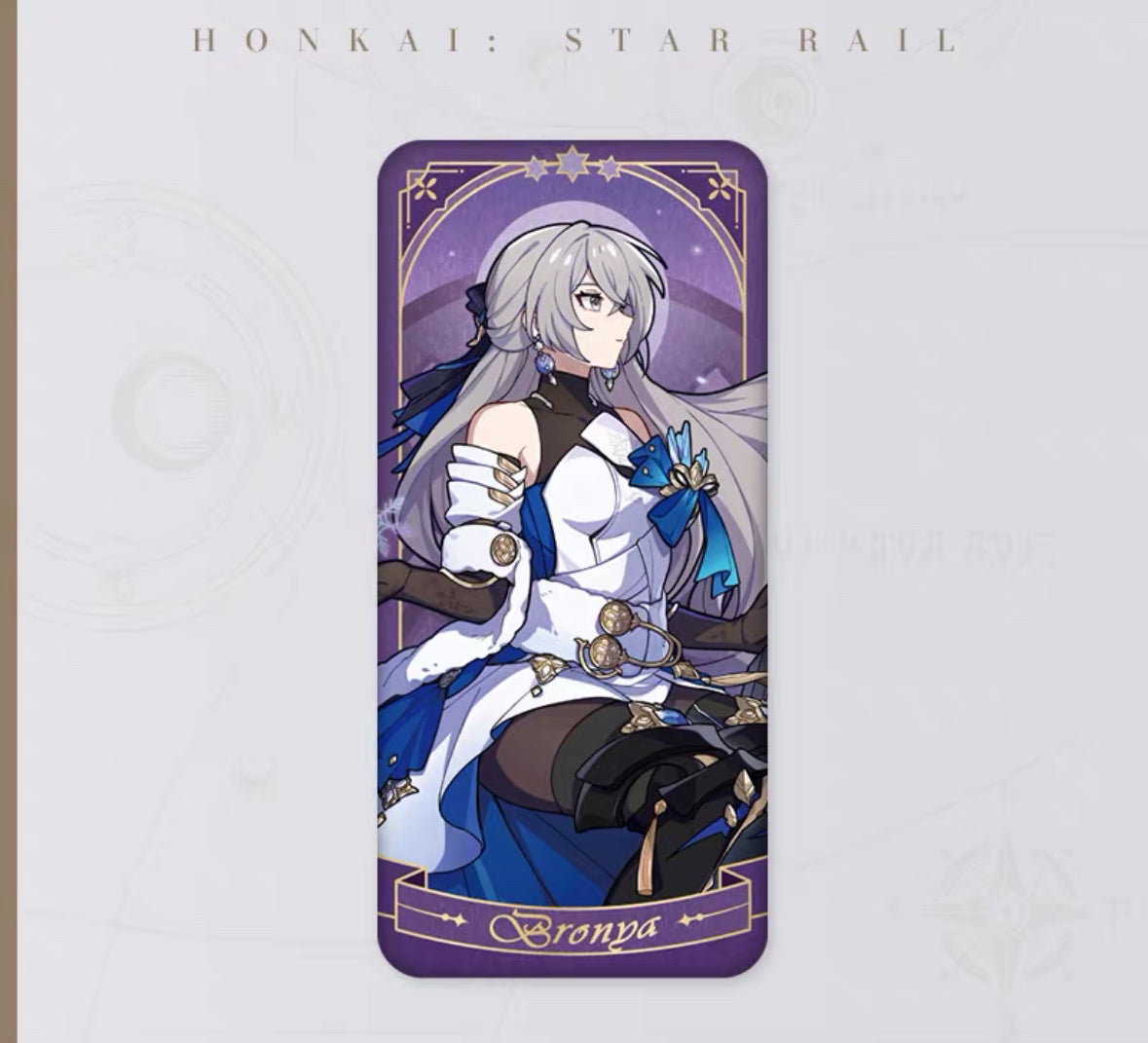 Honkai: Star Rail Fable Of Stars Series Tarot Card Tin Badge