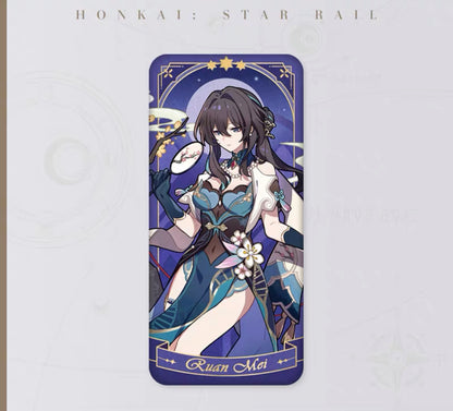 Honkai: Star Rail Fable Of Stars Series Tarot Card Tin Badge