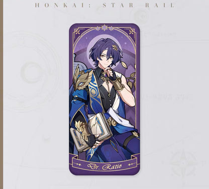 Honkai: Star Rail Fable Of Stars Series Tarot Card Tin Badge