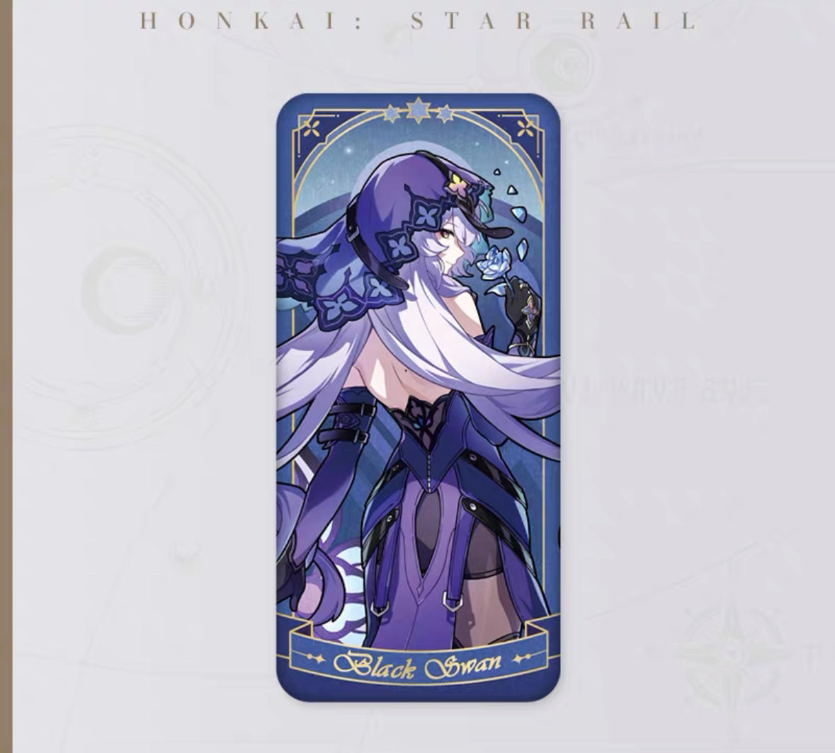 Honkai: Star Rail Fable Of Stars Series Tarot Card Tin Badge