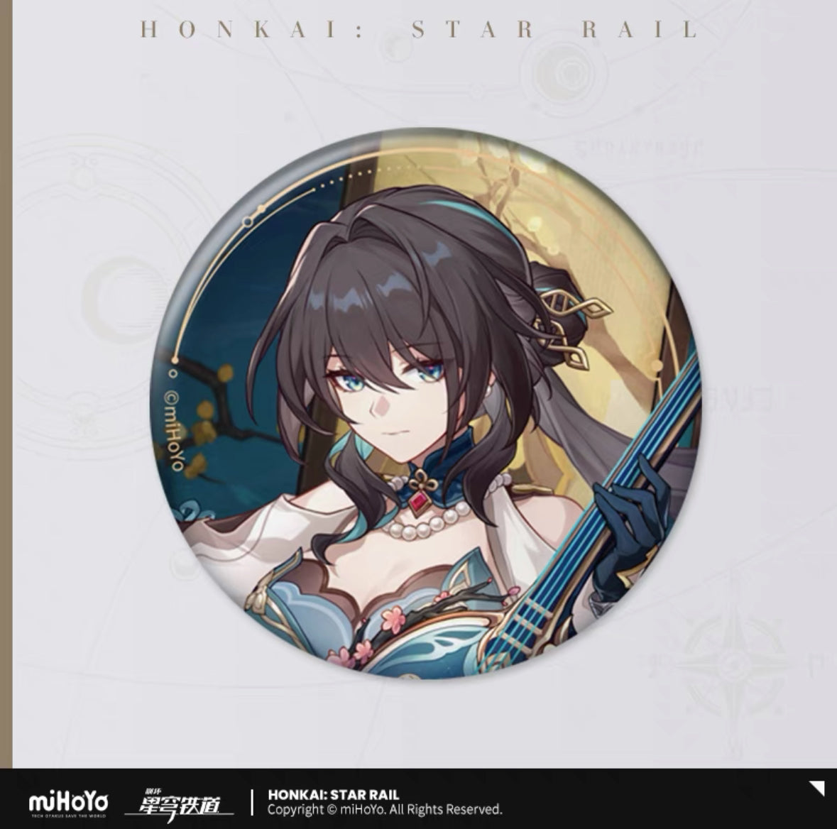 Honkai: Star Rail Star Invitation Series Reflective Badge