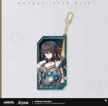 Honkai: Star Rail Star Invitation Series Reflective Quicksand Acrylic Keychain