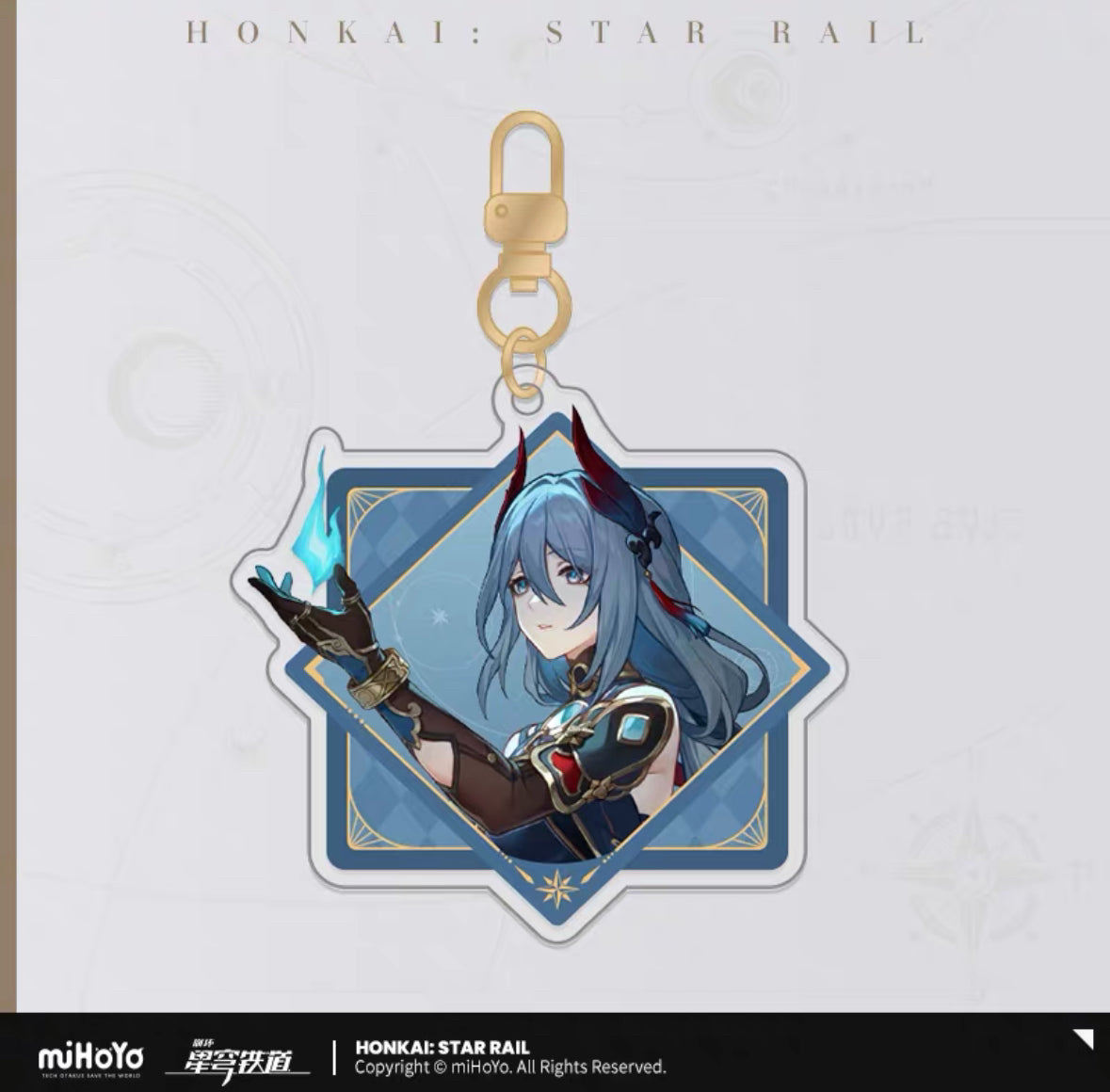 Honkai: Star Rail Interstellar Travel Series Acrylic Keychain