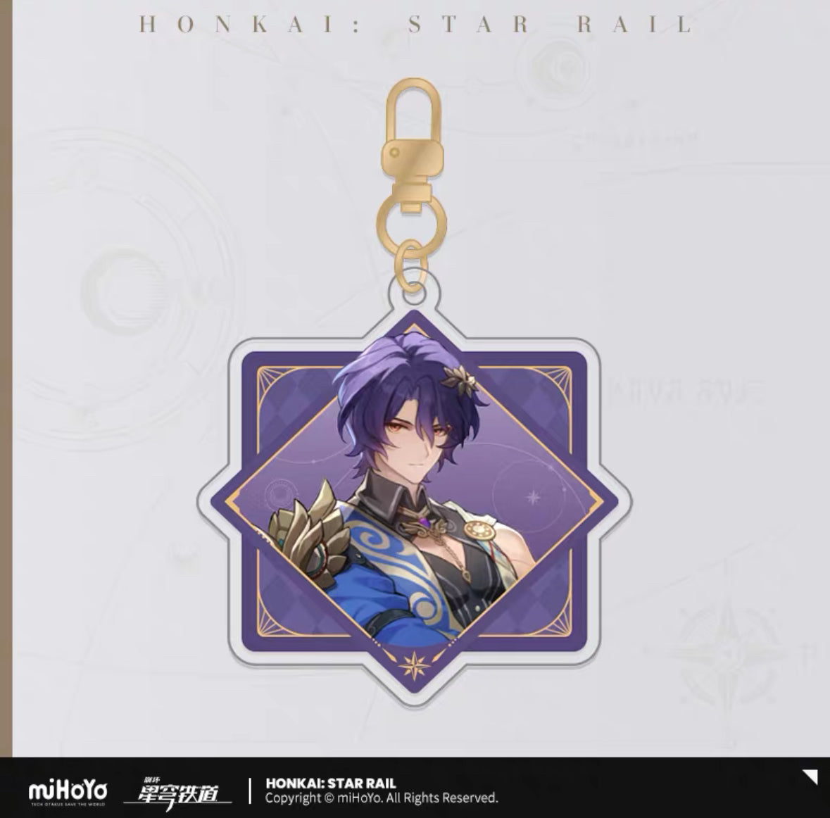 Honkai: Star Rail Interstellar Travel Series Acrylic Keychain