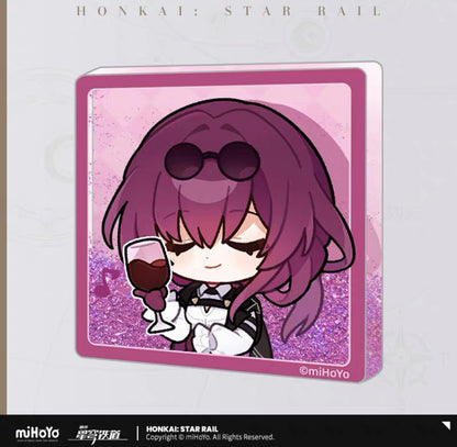 Honkai: Star Rail Pom-Pom Exhibition Hall Series Quicksand Refrigerator Magnet