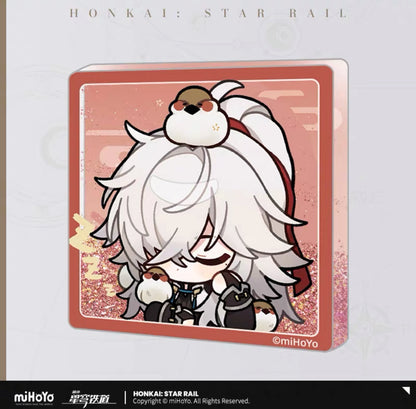 Honkai: Star Rail Pom-Pom Exhibition Hall Series Quicksand Refrigerator Magnet