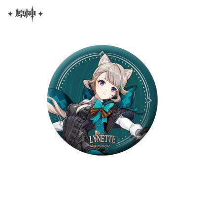 Genshin Impact Fatui Themed Series Character Badge