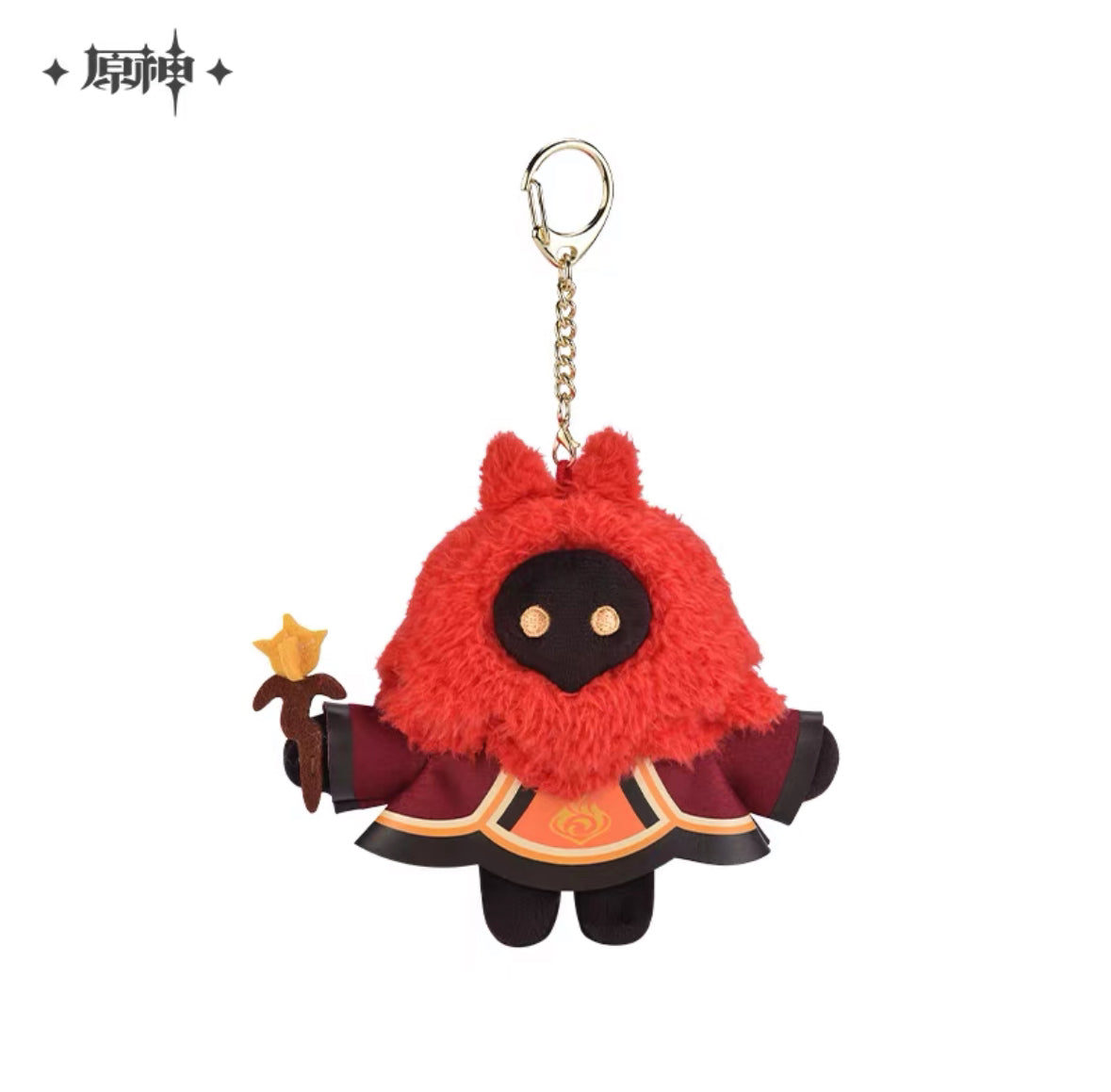 Genshin Impact Abyss Mages Plush Keychain