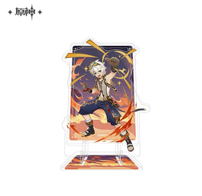 Genshin Impact Genius Invokation TCG Tournament Acrylic Mobile Phone Holder