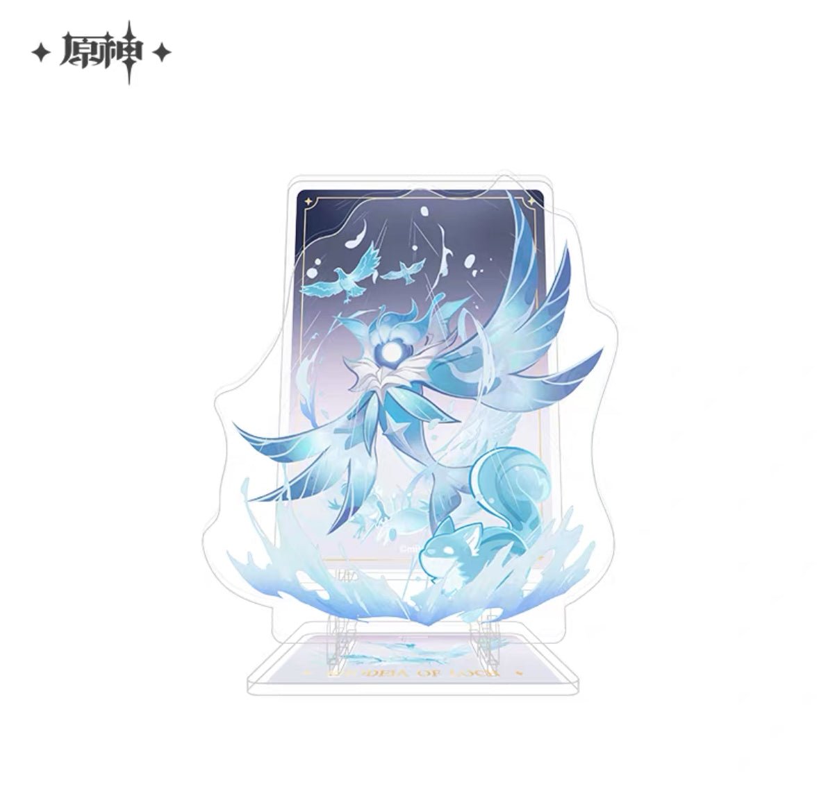 Genshin Impact Genius Invokation TCG Tournament Acrylic Mobile Phone Holder