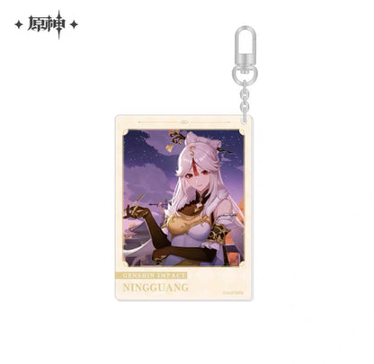 Genshin Impact Fateful Day Series Birthday Acrylic Keychain Vol 3