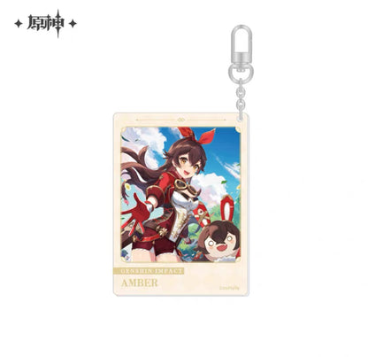 Genshin Impact Fateful Day Series Birthday Acrylic Keychain Vol 3