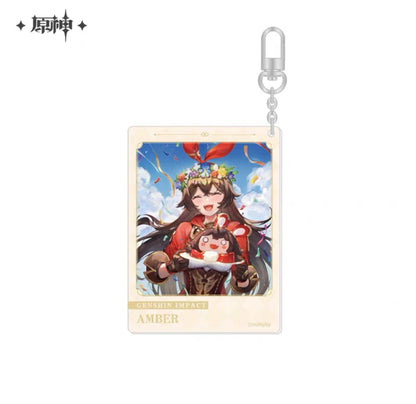 Genshin Impact Fateful Day Series Birthday Acrylic Keychain Vol 3