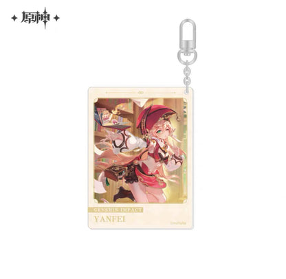 Genshin Impact Fateful Day Series Birthday Acrylic Keychain Vol 3