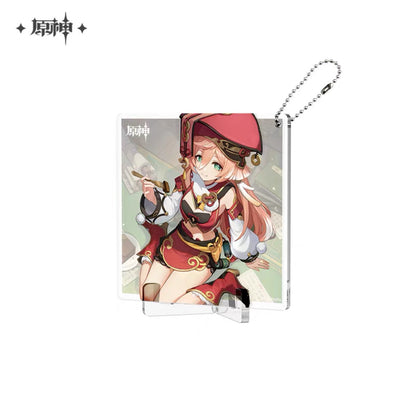 Genshin Impact Fateful Day Series Coaster Keychain