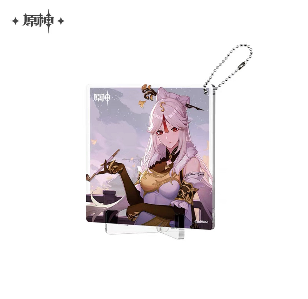 Genshin Impact Fateful Day Series Coaster Keychain