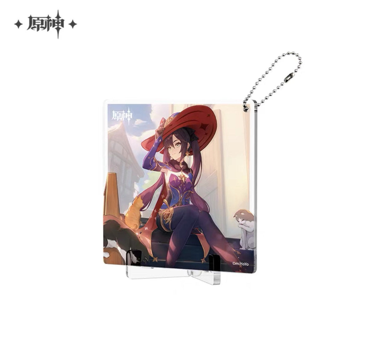 Genshin Impact Fateful Day Series Coaster Keychain