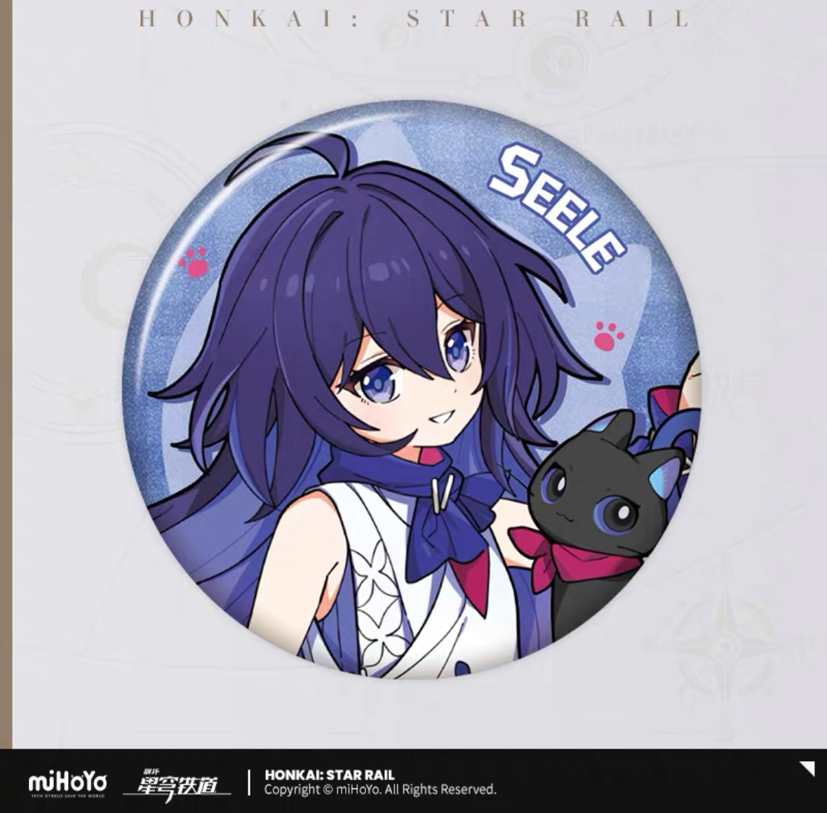 Honkai:Star Rail Tiny Cat Series Character Badge