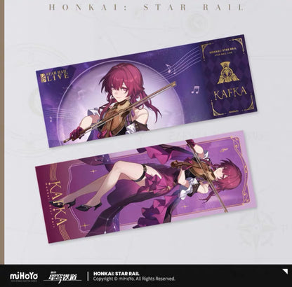 Honkai:Star Rail LIVE Laser Collectible Ticket