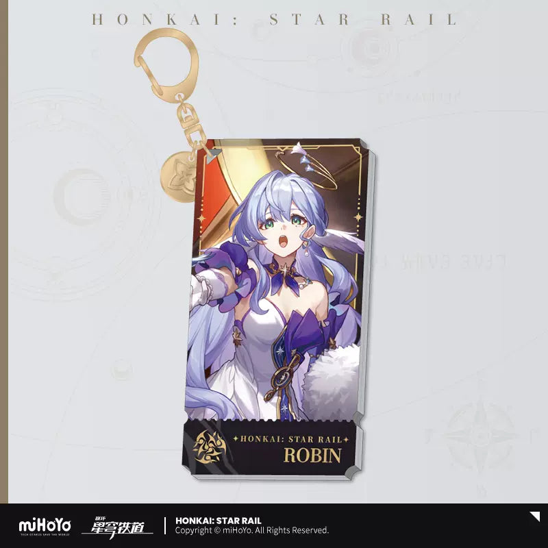 Honkai: Star Rail Harmony Path Character Art Series Acrylic Keychain