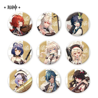 Genshin impact Melodies Of An Endless Journey Character Badge Vol 1