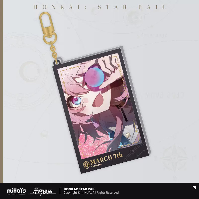 Honkai: Star Rail Departure Countdown Series Quicksand Acrylic Keychain