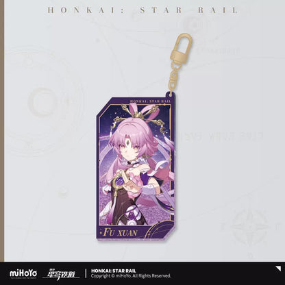 Honkai: Star Rail Star Invitation Series Reflective Quicksand Acrylic Keychain