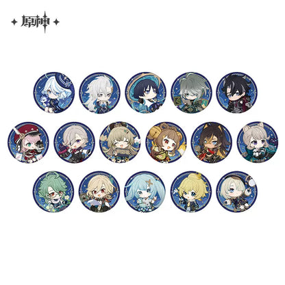 Genshin Impact Starlit Letter Series Character Badge