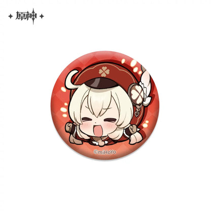 Genshin Impact Chibi Emoticon Series Badge Vol 1