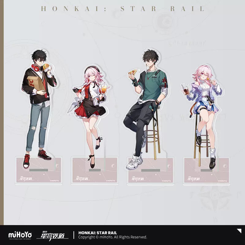 Honkai: Star Rail KFC & Time To Feast Collaboration Standee