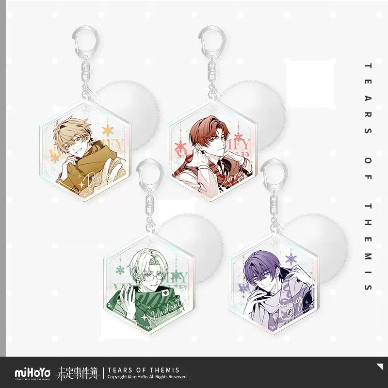 Tears of Themis Warm Winter Impression Series Snowball Keychain