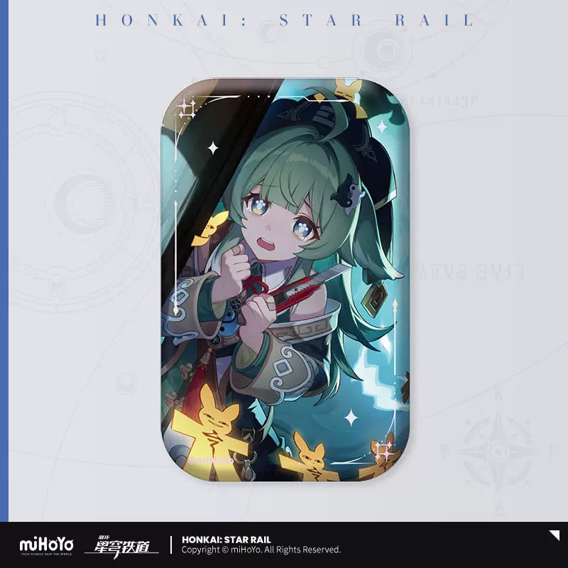 Honkai: Star Rail Light Cone Series Tinplate Badge Night Of Fright (In-Stock)