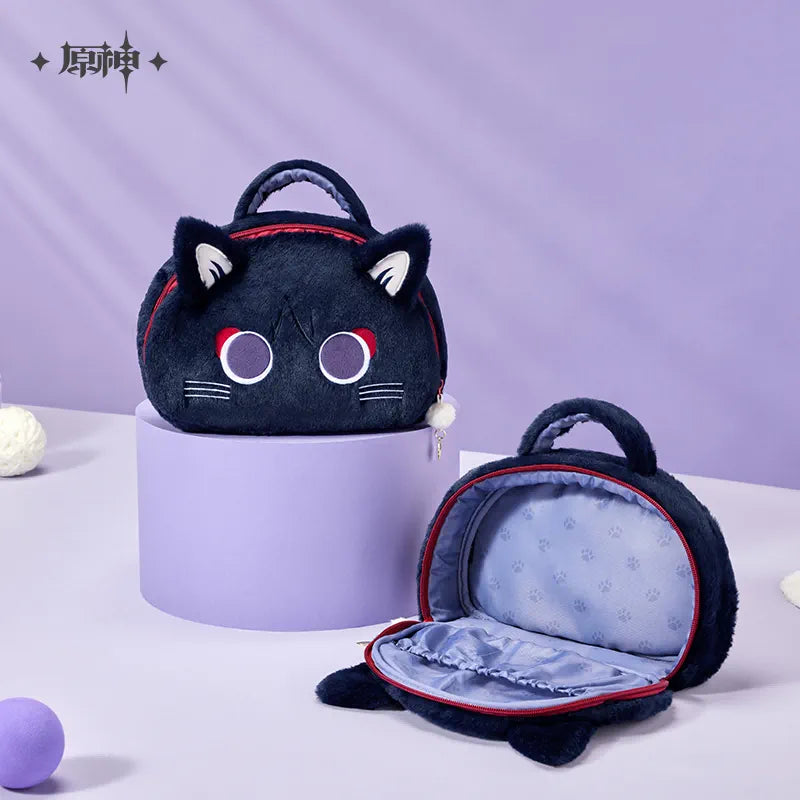 Genshin Impact Wanderer ·Fairy Cat Series Plush Storage Bag