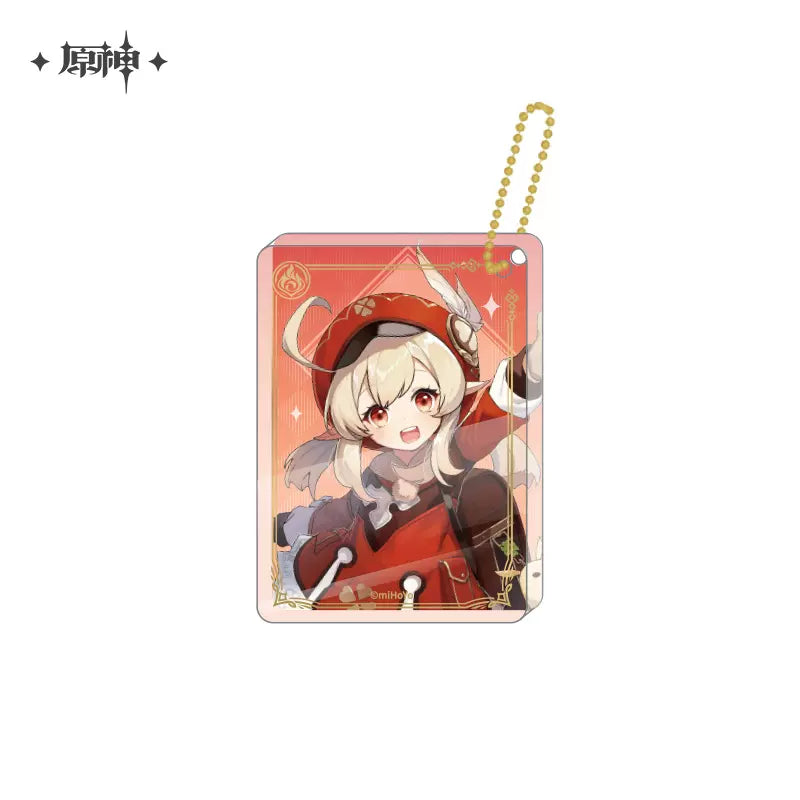 Genshin Impact Themed Series Character Thick Acrylic Keychain