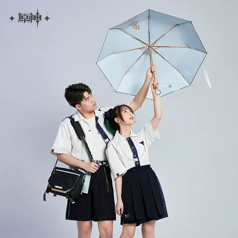 Genshin Impact Kamisato Ayaka Themed Foldable Umbrella w/ Bonus