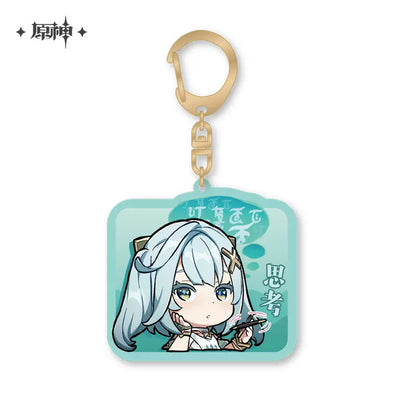 Genshin Impact Chibi Emoticon Series Keychain Vol 3