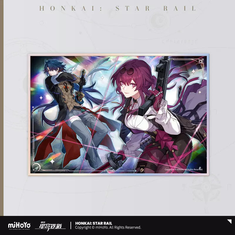 Honkai: Star Rail  Interstellar Travel Series Acrylic Shikishi