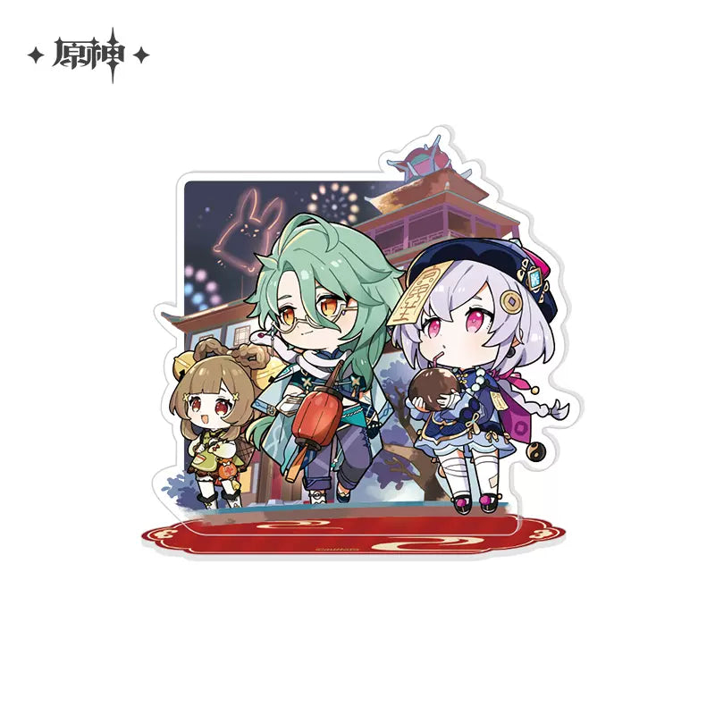 Genshin Impact The Exquisite Night Chimes Chibi Series Acrylic Standee