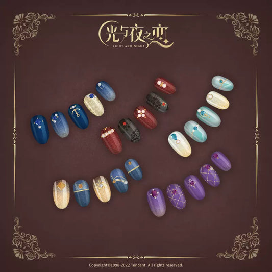 Light and Night All About The Sceptre Series Nail Sticker