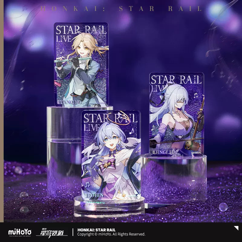 Honkai:Star Rail LIVE Character Acrylic Quicksand Ornament Block