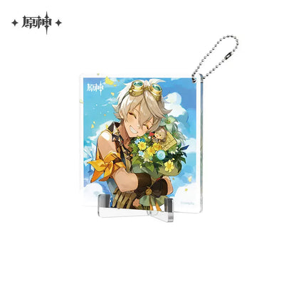 Genshin Impact Fateful Day Series Coaster Keychain