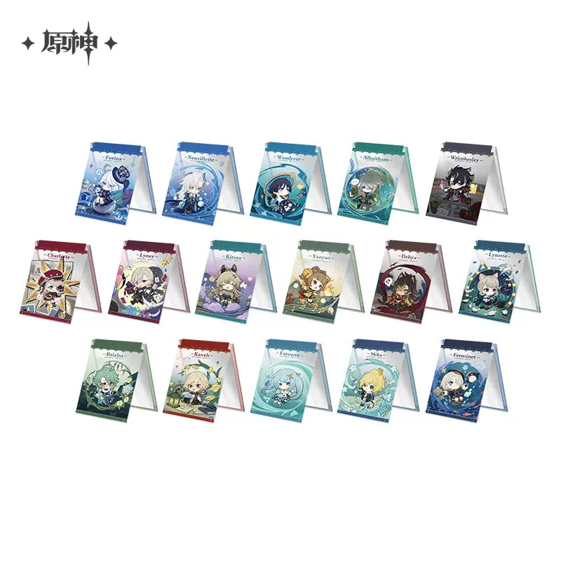 Genshin Impact Starlit Letter Series Acrylic Folding Portable Mirror