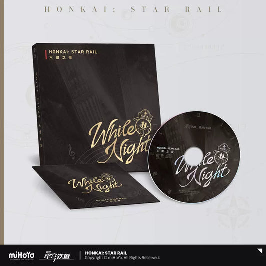 Honkai:Star Rail "White Night" Physical CD Album