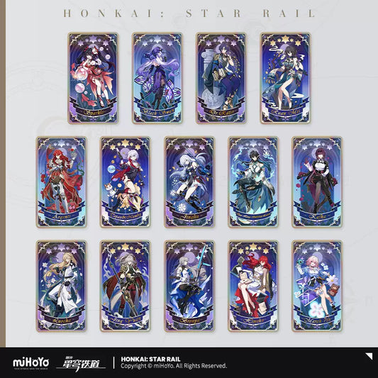 Honkai: Star Rail Fable Of Stars Series Tarot Card Laser Ticket