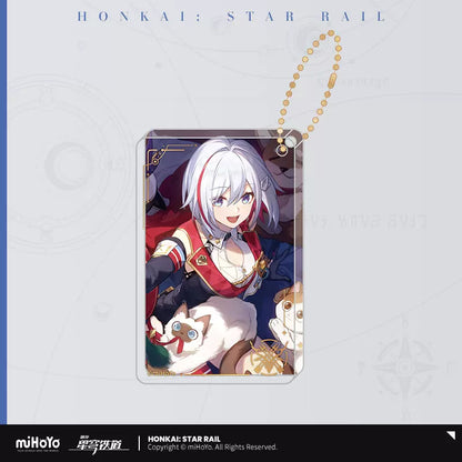 Honkai: Star Rail Light Cone Series Thick Acrylic Keychain