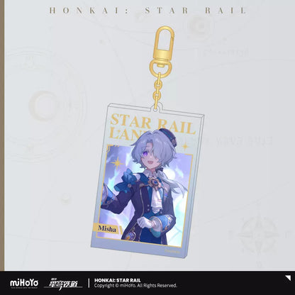 Honkai:Star Rail LAND 2024 Acrylic Keychain Pendant Stelle (In-Stock)