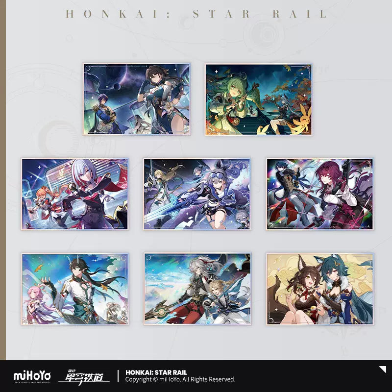 Honkai: Star Rail  Interstellar Travel Series Acrylic Shikishi