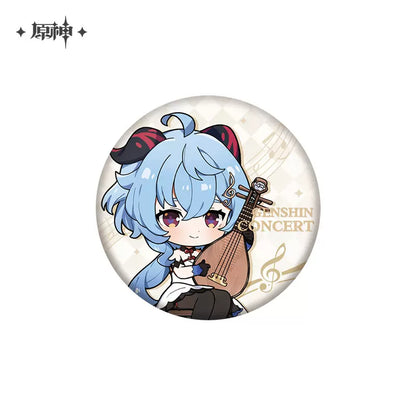 Genshin Impact Melodies Of An Endless Journey Chibi Character Badge Vol 2