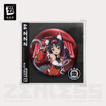 Zenless Zone Zero Tinplate Badge Cunning Hares